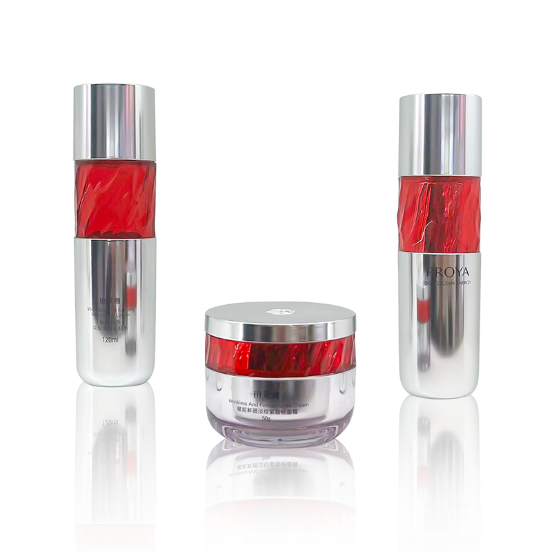 بسته بندی بطری لوسیون مرطوب کننده صورت PETG SX001054